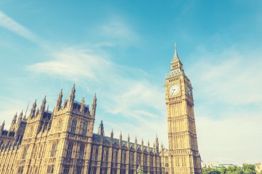 Big Ben'e ve Parlamento, Londra, İngiltere'de ev
