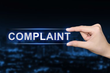 şikayet düğmesini tıklatarak el