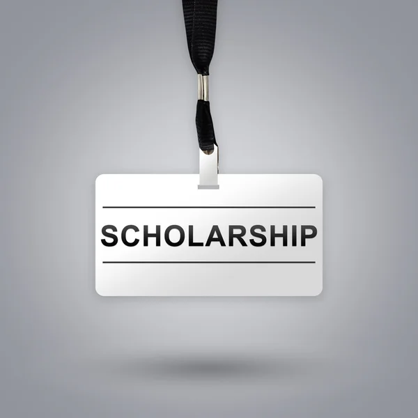 Scholarship op badge — Stockfoto