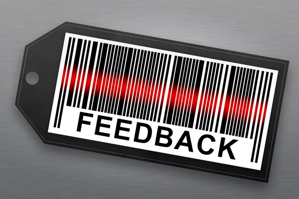 Feedback barcode — Stock Photo, Image