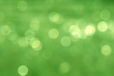 Doğal ışık yeşil arka plan bulanık