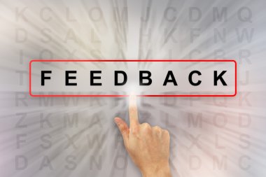 geribildirim kelime tıklayarak el