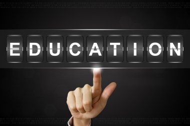 Flipboard eğitim'i tıklatarak iş el