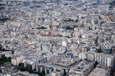 Eyfel Kulesi 'nden Paris manzarası