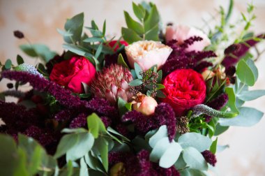 Güzel bir düğün çiçeği.