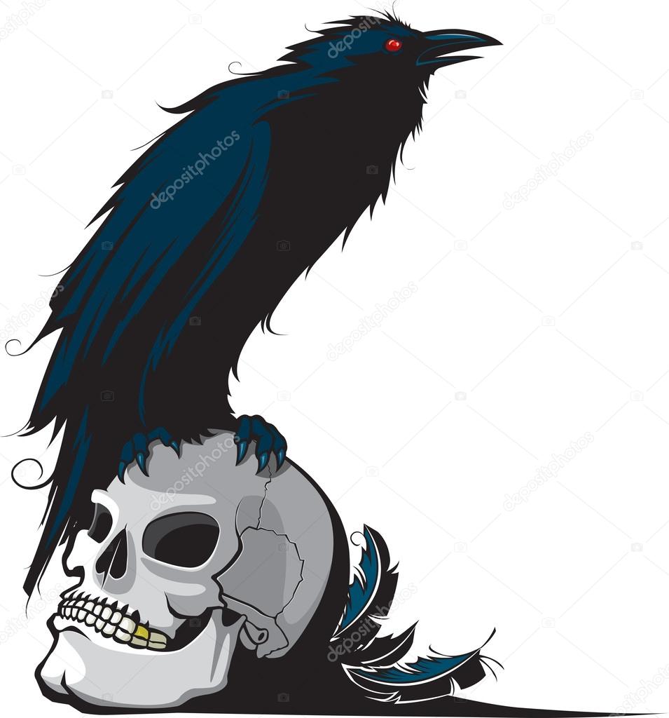 Raven and Skull