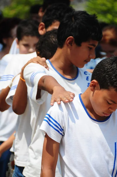 Social Inclusion Disabled Children Schools Sport — Stock Photo, Image