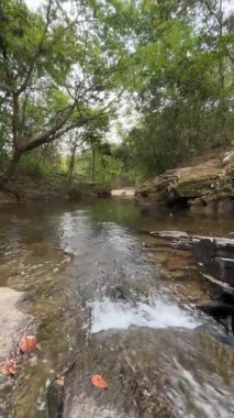 Pirenopolis Goias Brezilya şelaleleri ve doğal güzellikleri olan tarihi ve turistik bir şehir..