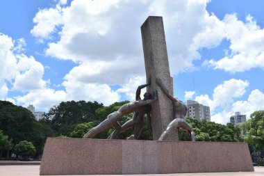 Goiania Goias Brezilya, Zümrüt Sarayı, Gois hükümetinin merkezi, Civic Square, tarihi miras, Art Deco mimarisi.