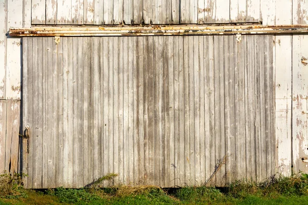 Esterno Del Vecchio Fienile Nel Midwest — Foto Stock