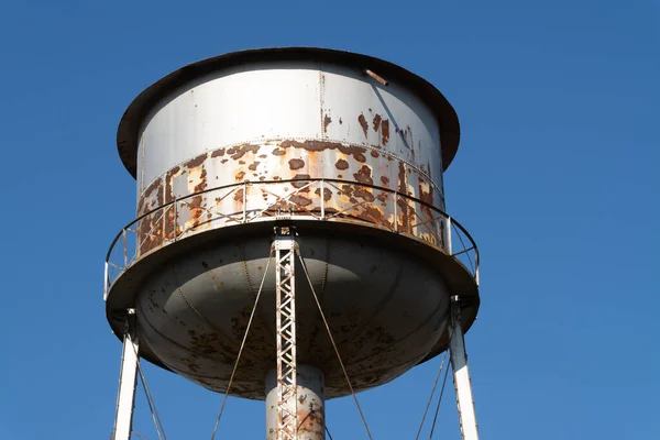 Rusted Water Tower Small Midwest Town Amboy Illinois Usa — Stock Photo, Image