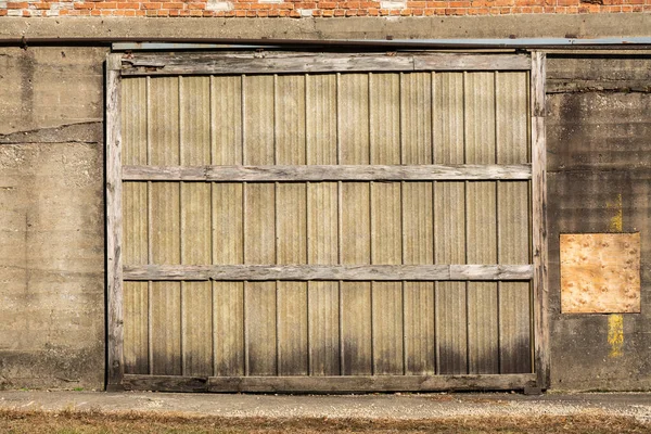 Vecchio Muro Magazzino Abbandonato Luce Naturale — Foto Stock