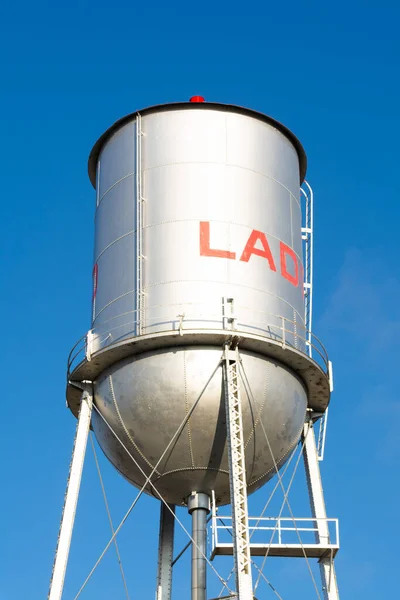 Ladd Illinois Estados Unidos Novembro 2020 Torre Água Cidade Ladd — Fotografia de Stock