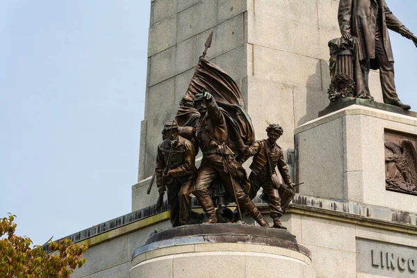 Springfield Illinois United States September 16Th 2020 Lincoln Tomb Beautiful — Stock Photo, Image