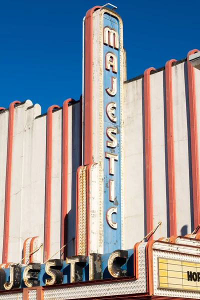 Streator Illinois United States January 20Th 2021 Abandoned Majestic Theater — Stock Photo, Image