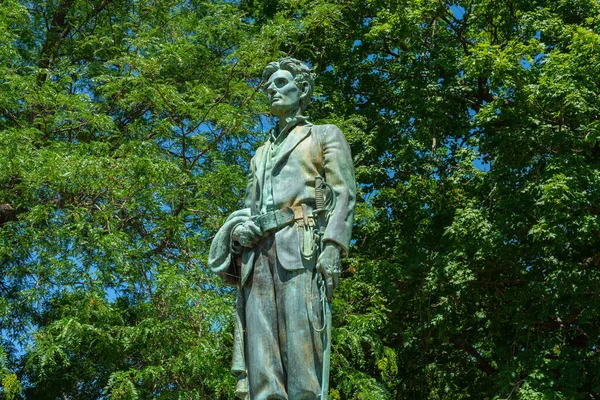 Dixon Illinois Estados Unidos Junio 2021 Monumento Lincoln Por Leonard —  Fotos de Stock