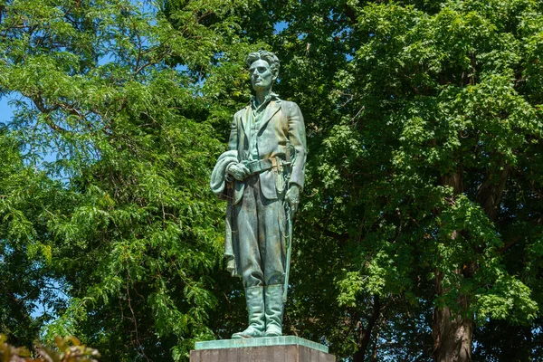 Dixon Illinois États Unis Juin 2021 Monument Lincoln Par Leonard — Photo
