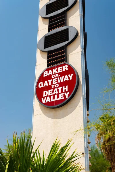 Baker California Estados Unidos Julio 2021 Termómetro Más Alto Del —  Fotos de Stock