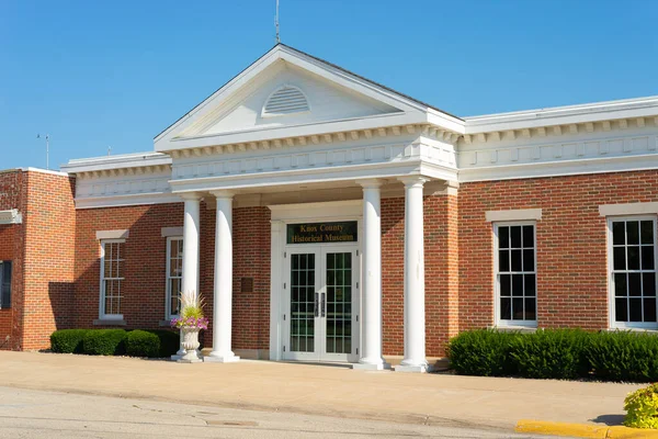Het Knox County Historical Museum Geopend 2009 Een Prachtige Zomerochtend — Stockfoto