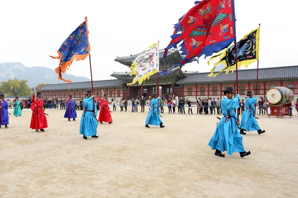 Pałac gyeongbokgung — Zdjęcie stockowe