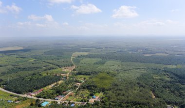 Dağ hava görünümünden