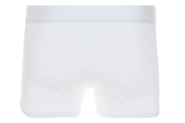 Rear View of White Boxer Brief Underwear — Stock Photo, Image