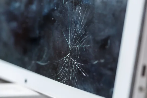 Tablet repair, replacement of glass on the tablet. Broken glass on a mobile device