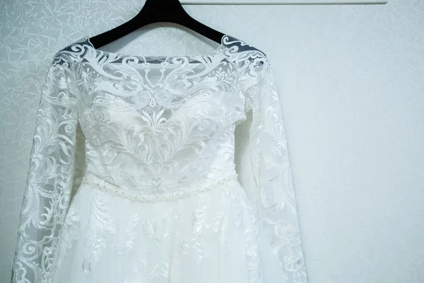 Bellissimo Vestito Sposa — Foto Stock