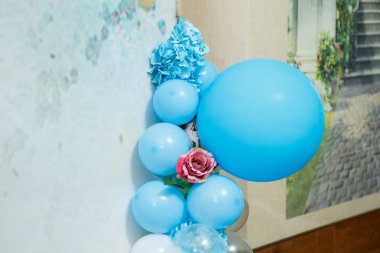 Çocuk partisi için dekorasyon ve dekor.