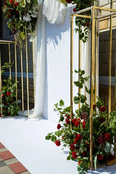 Hermosa Decoración Día Boda — Foto de Stock