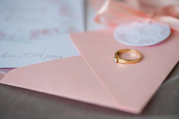 Accesorios Boda Novia Día Boda — Foto de Stock