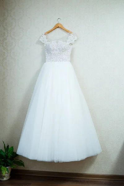Όμορφο Φόρεμα Για Νύφη — Φωτογραφία Αρχείου