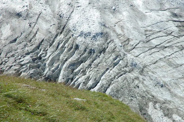 格林德沃在瑞士的阿尔卑斯山附近的冰川 — 图库照片