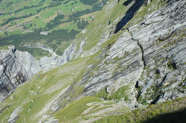 Trilha nas proximidades Grindelwald na Suíça — Fotografia de Stock