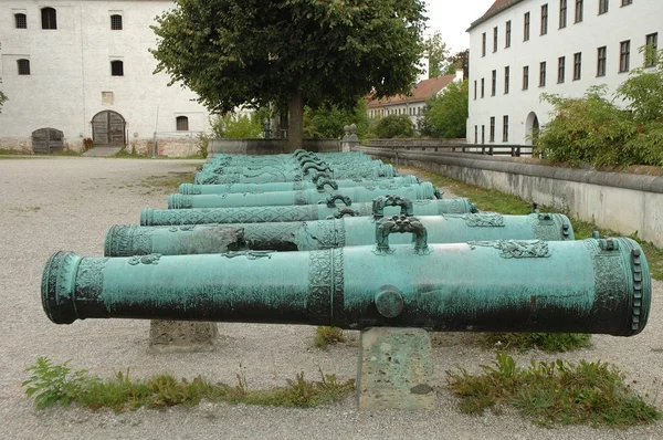 Canne da cannone ornate antiche — Foto Stock