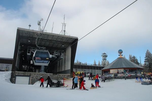 Gondol asansör istasyonu