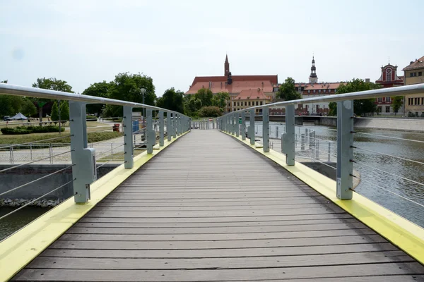 Voetgangersbrug — Stockfoto