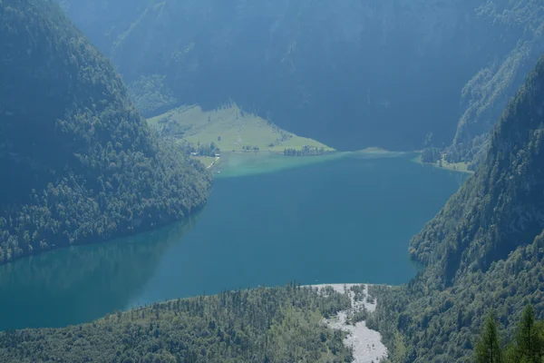 Lago Koenigssee in Germania — Foto Stock