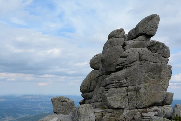 Sloneczniki Felsen im Karkonosse-Gebirge — Stockfoto