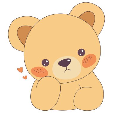 Beyaz arka planda kırmızı kalp balonu. Arzunuz için vektör illüstrasyonu