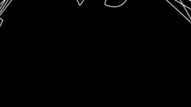 Saman ve şemsiyeli animasyon kokteyli. 2d hareket