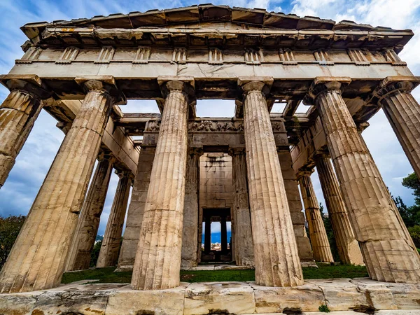 Hepahestus Temple Athens Agora — 图库照片