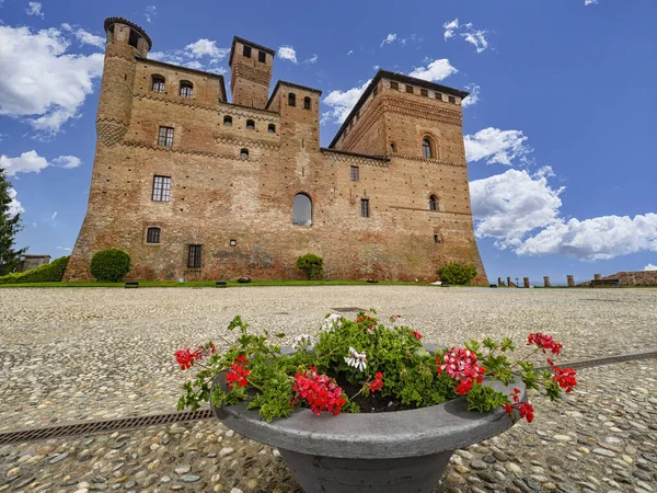 Castelo Grinzane Cavour Piemonte — Fotografia de Stock