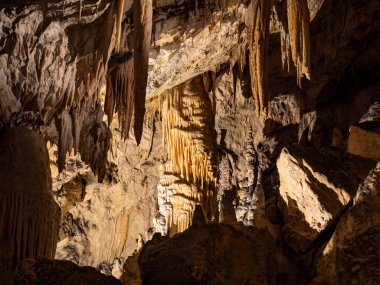 Bir ziyaret sırasında mağara detayları