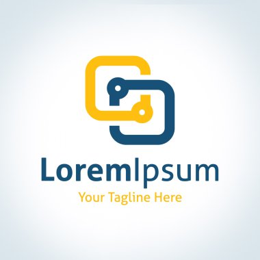 Yeni geleceğin teknolojisi bond ortaklığı çerçeve kutsal kişilerin resmi logosu