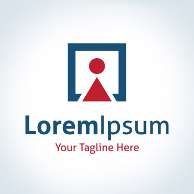 büyük yenilikçi iş şirket vektör logo simge