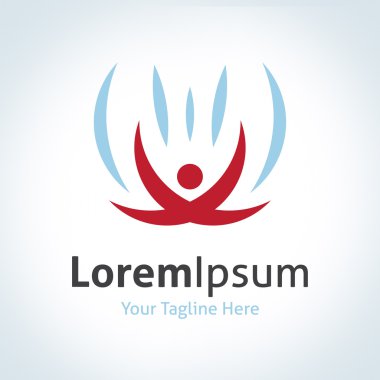 paraşütle atlamak atlama vektör aşırı spor logo simge