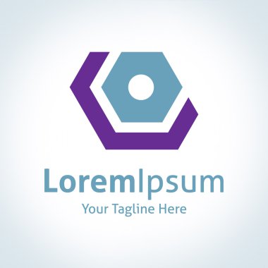 teknoloji genius çözümleri gelecekteki vektör logo simge