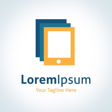 teknoloji telefon arka plan tonları logo simge vektör