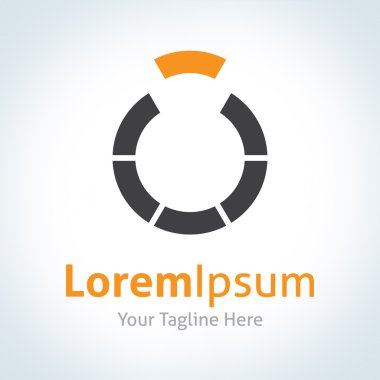 kurumsal iş kutusu vektör logo simge dışında düşünmek